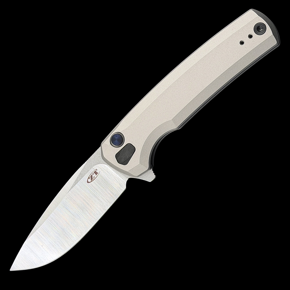 ZT 0044 Aluminum alloy Button Lock Knife