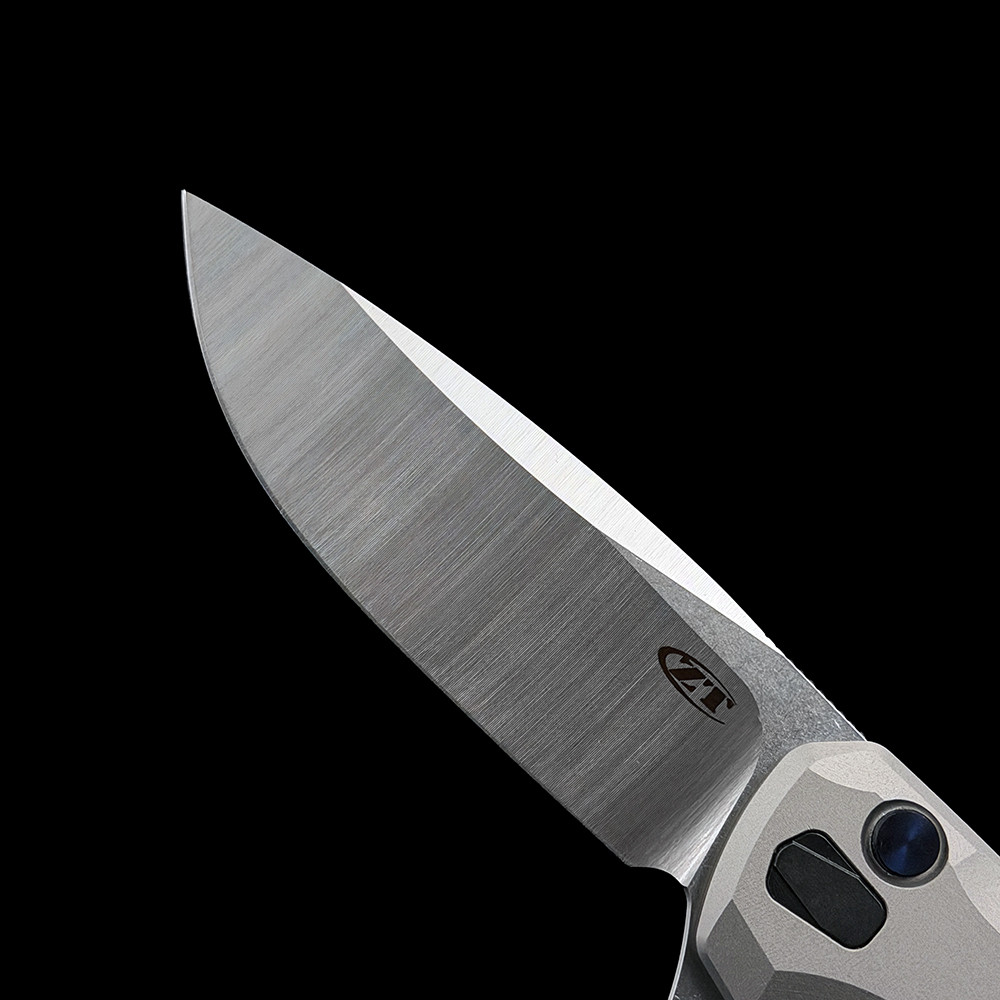 ZT 0044 Aluminum alloy Button Lock Knife