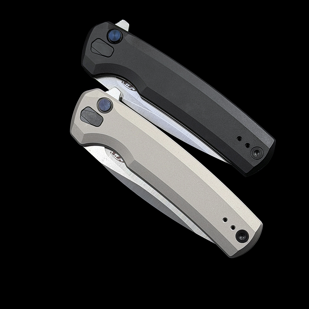 ZT 0044 Aluminum alloy Button Lock Knife