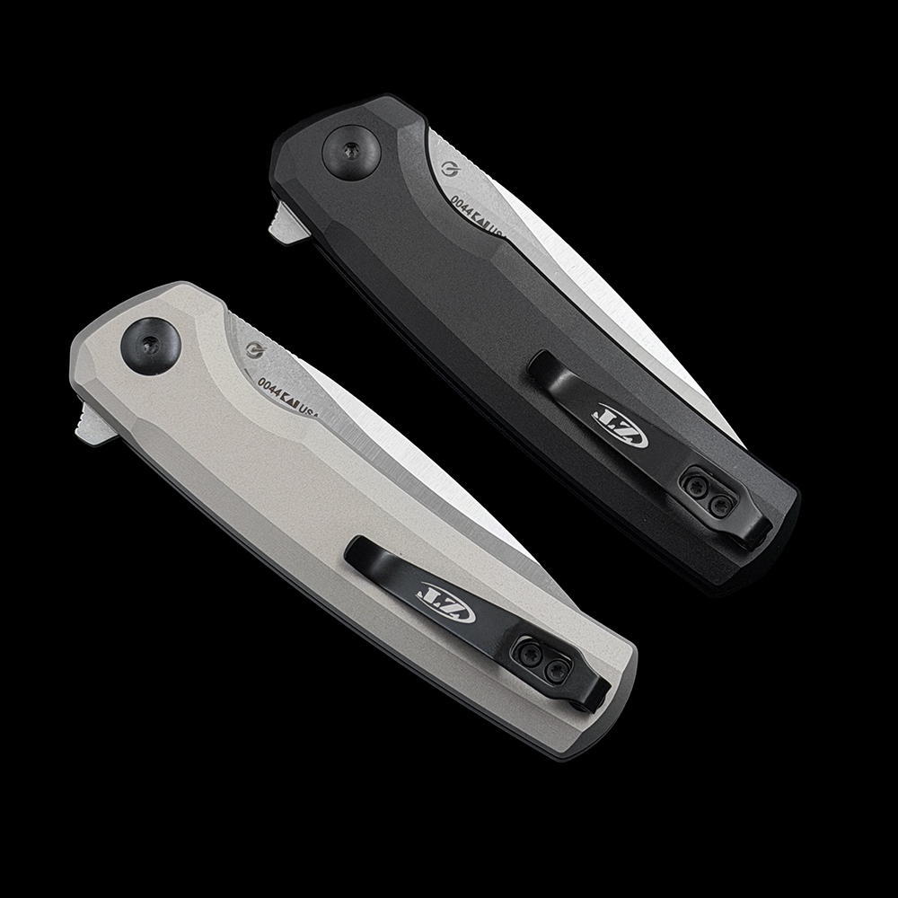 ZT 0044 Aluminum alloy Button Lock Knife