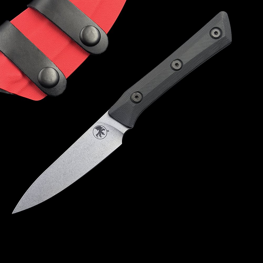 MT  3500 Kitchen Fixed Blade Knife 3.7" G10 Handles