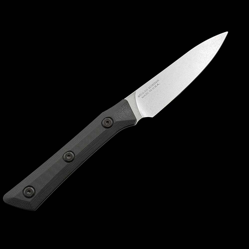 MT  3500 Kitchen Fixed Blade Knife 3.7" G10 Handles