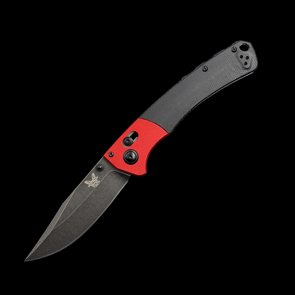 BM 15080BK-04 Crooked River  Micarta Folding Knife