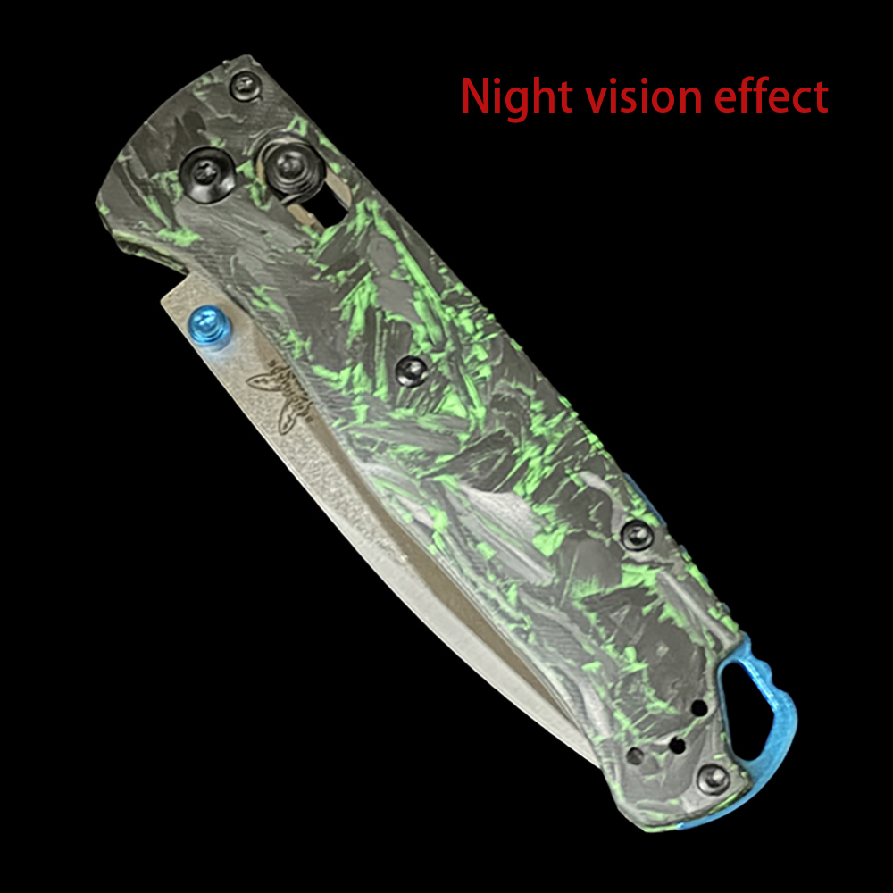 BM 535-3 (100% M390 ) Luminous carbon fiber KNIVES