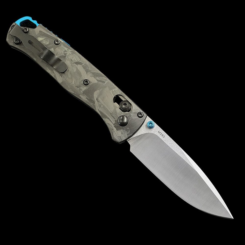 BM 535-3 (100% M390 ) Luminous carbon fiber KNIVES