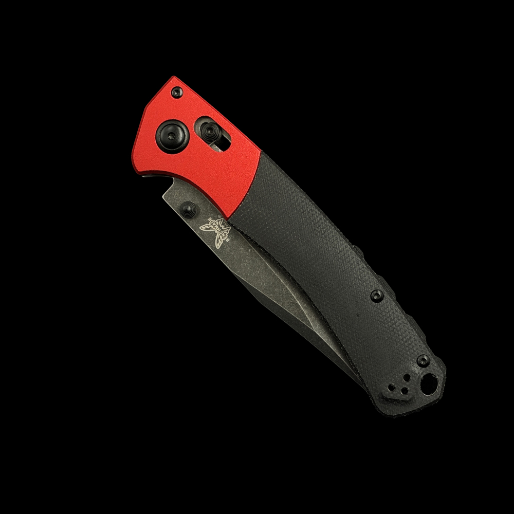 BM 15080BK-04 Crooked River  Micarta Folding Knife