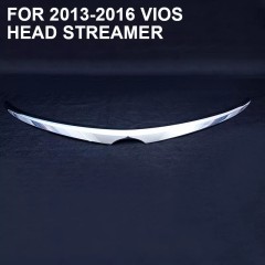Hot Selling Factory Wholesale Car Auto Other ssories Abs PlasticExterior Acce Head Streamer for Vios 2013-2016