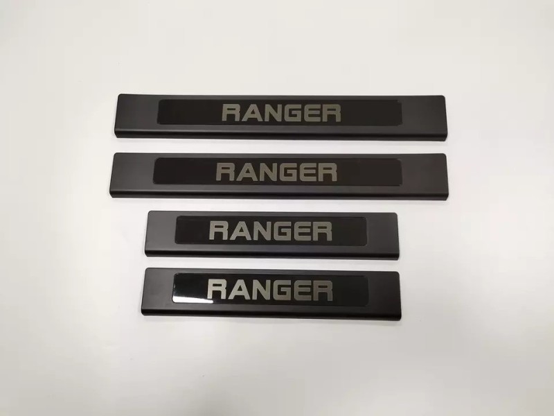 Factory Price Trim Protect Door Sill Plate Car Accessories for Ford 2015-2019 Ranger Body Kit