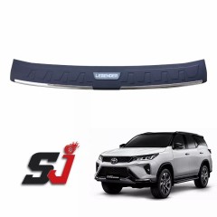 Best Selling Stainless Black Silver Rear Bumper Guard Protector Plate for 2021 Fortuner