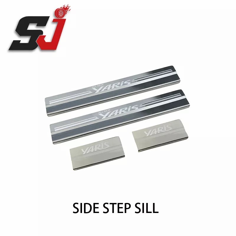 High Quality Auto Parts Stainless Steel Protect Door Sill Scuff Plate for Vios 2012-2022