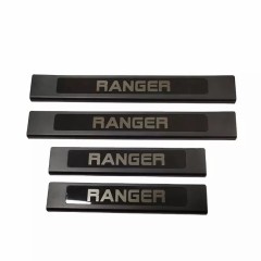 Factory Price Trim Protect Door Sill Plate Car Accessories for Ford 2015-2019 Ranger Body Kit