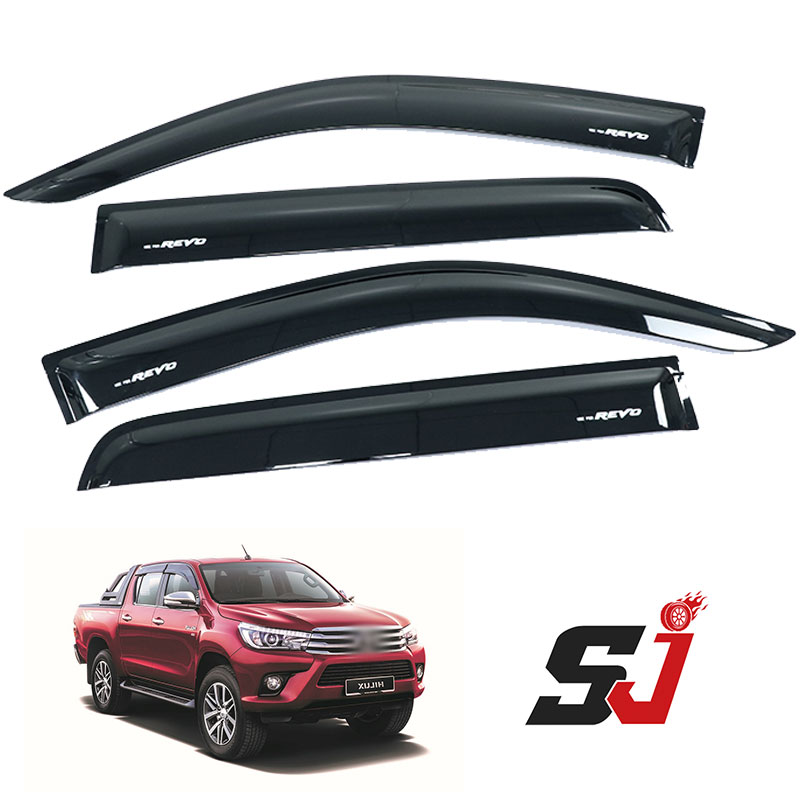 Window Visor Wind Deflector for Toyota Hilux Revo Auto Parts | sjcar.net