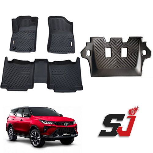 Custom Car Floor Mat Manufacturer for Toyota Fortuner