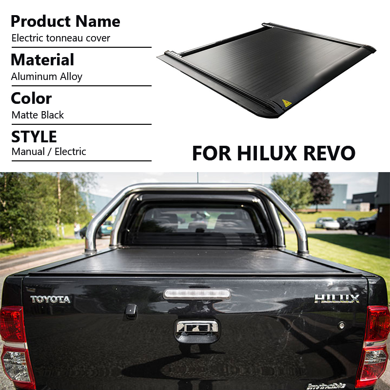 Factory High Quality Electric Truck Bed Tonneau Cover for Toyota Hilux