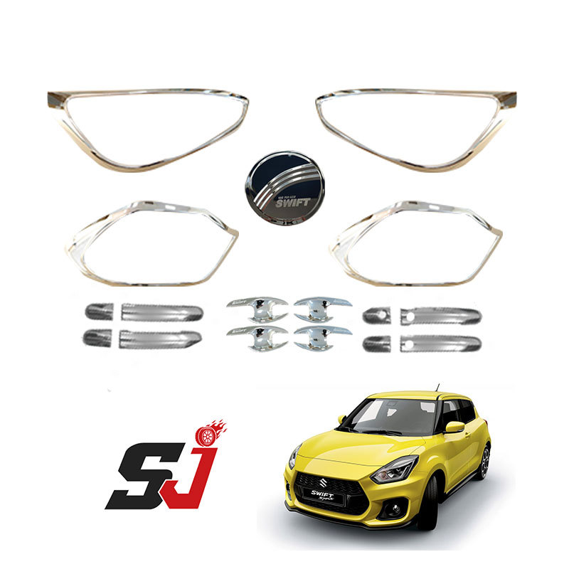 Car Decorative Accessories Chrome Kit for Suzuki Swift