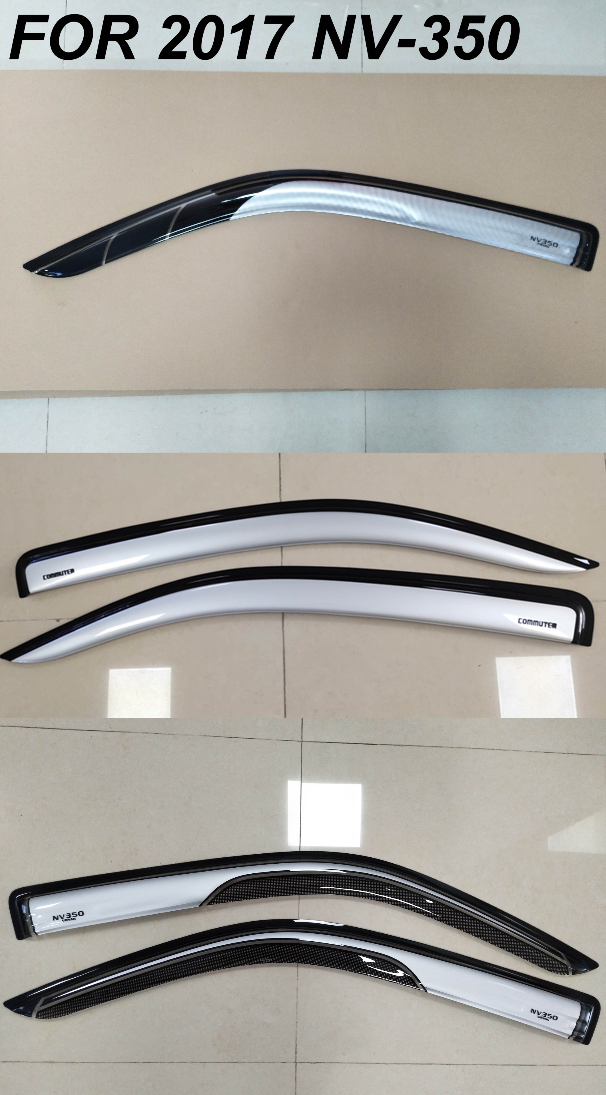 High Quality Window Deflector Door Visor for NV350 Urvan