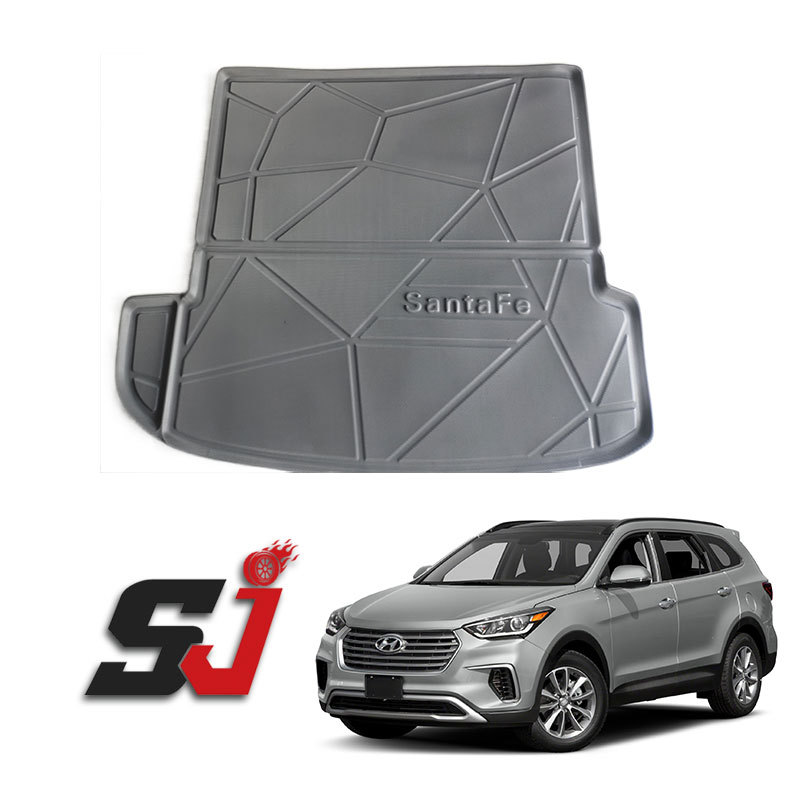 Wholesale Car Trunk Mats for Hyundai Santa fe 2019 and other different models