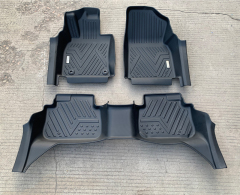 Factory Wholesale 5D Car Floor Foot Mats Rubber Deep Dish Matting for Toyota Camry