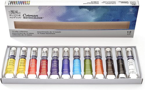 Artist Paint Brushes-Superior Sable Hair Artists Round Point Tip Paint Brush  Set Watercolor Acrylic Painting Supplies