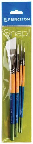 Artist Paint Brushes-Superior Sable Hair Artists Round Point Tip Paint Brush  Set Watercolor Acrylic Painting Supplies