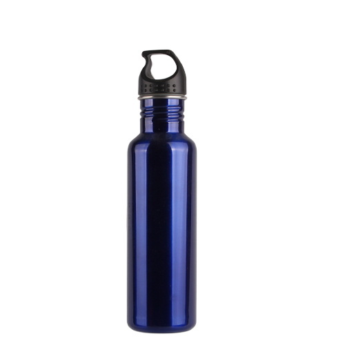 500ml/600ml/750ml portable wide mouth aluminum sport water bottle High Quality customized closure beverage bottle