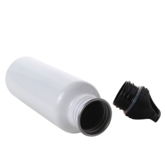 500ml/600ml/750ml portable wide mouth aluminum sport water bottle High Quality customized closure beverage bottle