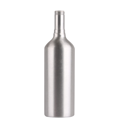 500ml Wholesale empty recycled aluminum metal long neck wine beverage beer bottle