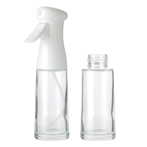 Wholesale 200ml Glass Kitchen Oil Mister Plastic Trigger Sprayer Vinegar Olive Spray Bottle Dispenser Oil Sprayer For Cooking