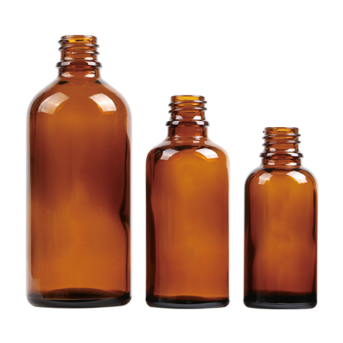 5ml/10ml/15ml/20ml/30ml/50ml/100ml round shoulder glass essential oil bottle