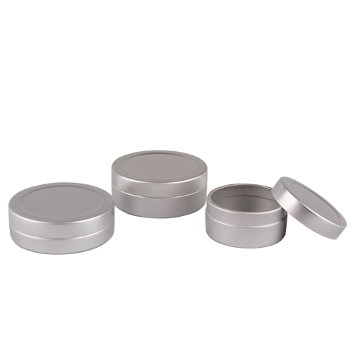 5g 10g 15g 20g 25g 50g Aluminum Jar Metal tin can round Candy Cosmetic candle Packaging box aluminum jar with snap lid