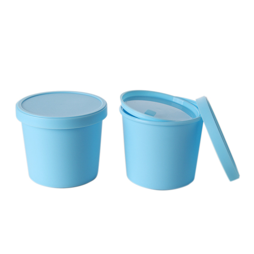 Custom PP Cream Jar 60ml 100ml 120ml 200ml 250ml Empty Plastic Blue Samples Matte Cosmetic Cream Jar
