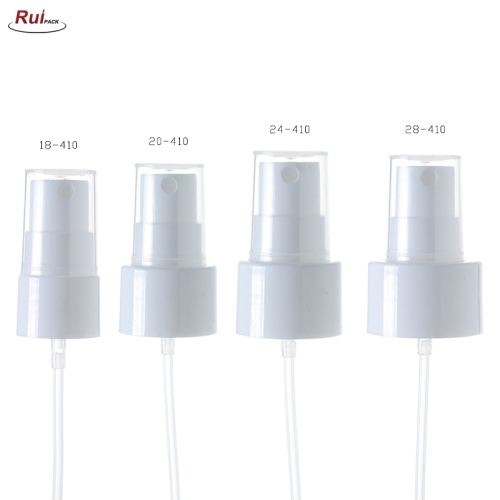 High Raw Material 28mm 24mm White Plastic Cosmetic Fine Mist Perfume Pump Plastic Sprayer RP-PHPS05