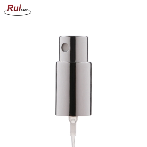 Manufacturer Supply 13mm 15mm 18mm 20mm 24mm 20mm 24mm Metal Aluminum Cosmetic Fine Mist Perfume Pump Aluminum Sprayer RP-PHPS09
