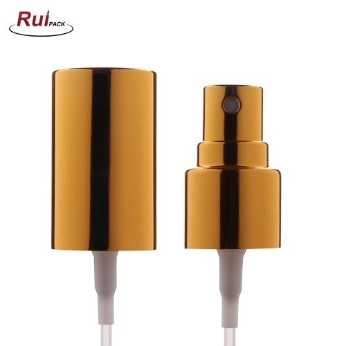 Manufacturer Supply 12/13/15/18/20/24mm Gold Aluminum white Plastic Cosmetic Fine Mist Perfume Pump Plastic Sprayer RP-PHPS01