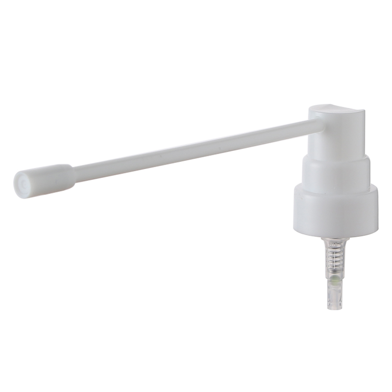 Factory Wholesale Long Plastic Spray Nozzle Medical Plastic Pump Sprayer Oral Mouth Spray RP-PHMS15