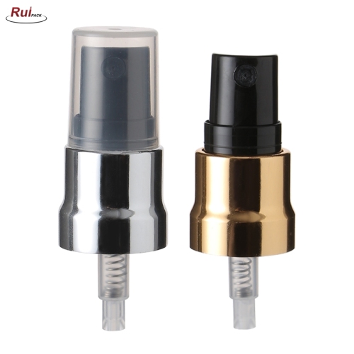 Factory Price 18mm Aluminum Perfume Spray Crimp Pump Sprayer wiht Plastic Top for Mist Spray Bottle RP-PHPS34