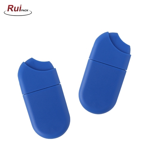 EM/ODM Pocket sized colors pp plastic perfume spray bottle empty square shape credit card perfume bottles RP-PBPP34