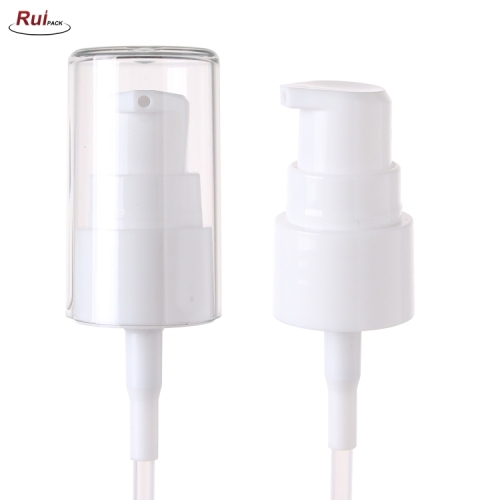 Nice Design Cream Treatment Pump 20 410 Water White Plastic Pump With Full cover RP-PHCP29