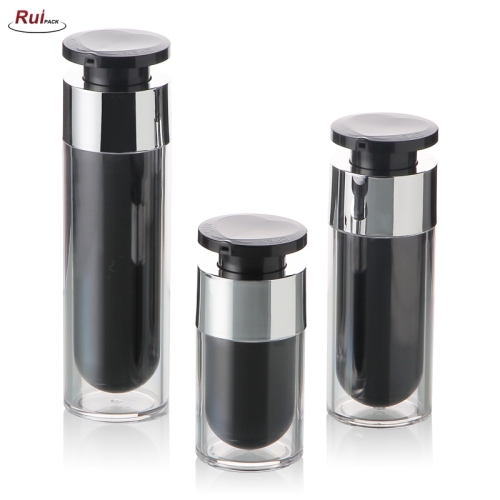 15ml 30ml 50ml acrylic cream bottle left right close type