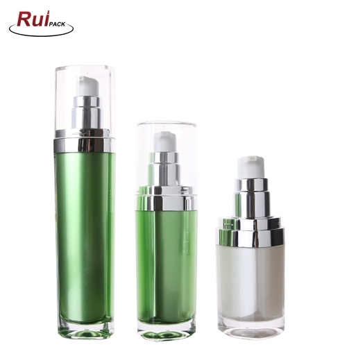 Wholesale classy Cosmetic bulk packaging acrylic bottle and jar set with size of 15ml 30ml 50ml RP-ACAB13