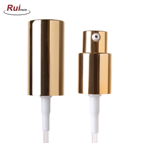 Wholesale Gold Sliver Aluminum Mist Sprayer 18mm 18/415 20/410 Gold Metal Fine Mist Spray Pump For Glass/Plastic Bottle