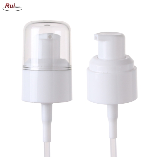 Nice Design Cream Treatment Pump 20 410 Water White Plastic Pump With Full cover RP-PHCP27