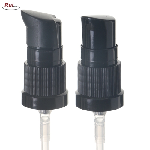 Black Color Treatment Pump Cream Pump for Cosmetic Bottles RP-PHCP20