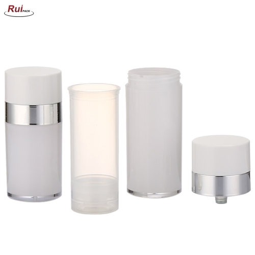 30ml 50ml vacuum sunscreen cream bottle PP airless pump cream pump