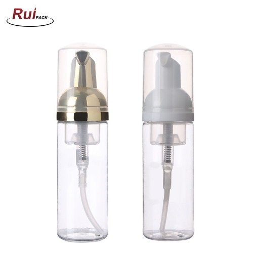30mm cylinder shape round PET hand soap spray bottle 30ml~100ml PCR PET foam bottle