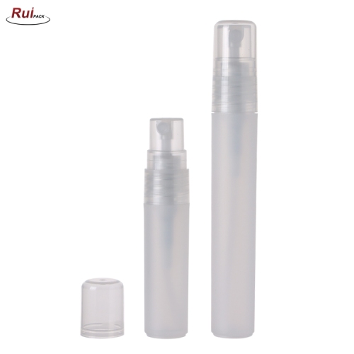 5.7.8.10.11.12.15.20ML refillable travel glass perfume bottles with aluminium atomizer RP-PBPP05