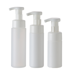 cylinder shape HDPE foam pump bottle 100ml~280ML foam bottle