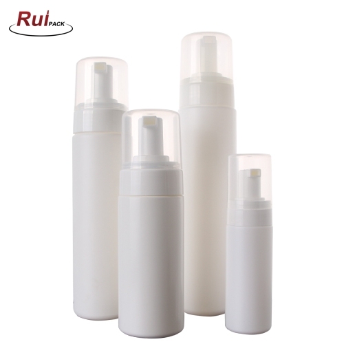 cylinder shape HDPE foam pump bottle 100ml~280ML foam bottle