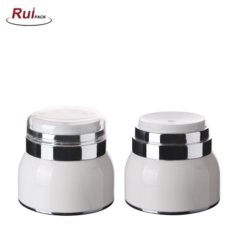 30g 50g acrylic cream jar empty airless pump cosmetic cream jar