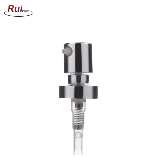 Luxury Aluminum cosmetic packaging cream lotion pump treatment pump RP-PHCP10